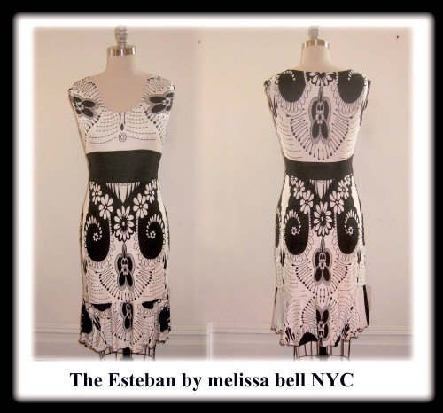 Dress by "Melissa Bell NYC" now sold at "Better than Jam."